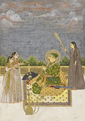 Kejsar Muhammad Shah, ca 1735